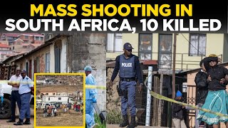 South Africa Shooting LIVE: Nine killed, 10 more injured in Johannesburg | World News Live