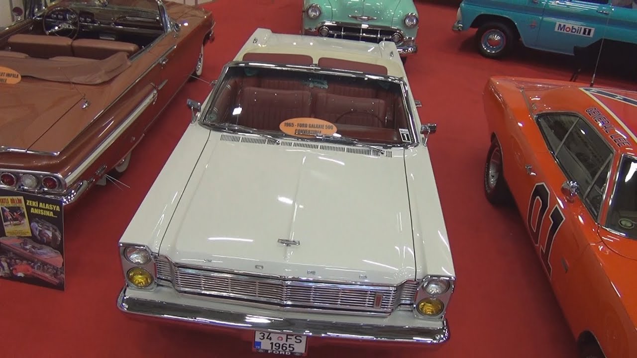 Ford Galaxie 500 Convertible 1965 Exterior And Interior In 3d