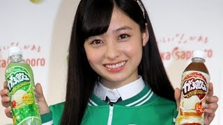 橋本環奈、目標はアイドル活動と学業の両立　「がぶ飲み」マネージャー就任イベント 会見2　#Kanna Hashimoto　#Japanese Idol