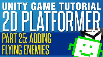 How To Add Flying Enemies - Unity 2D Platformer Tutorial - Part 25
