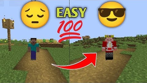 How to change  skin in POJAV LAUNCHER// Minecraft java edition for Android