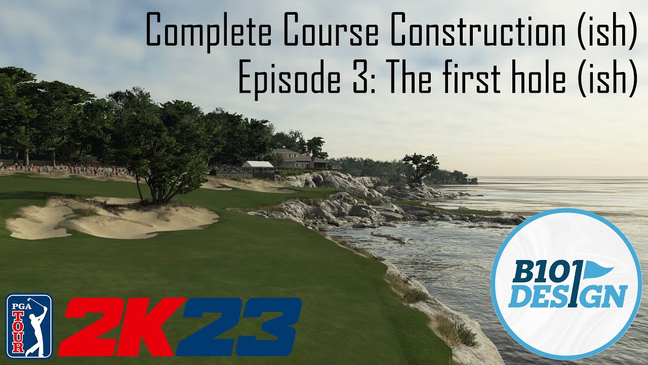 Complete Course Construction (ish): Episode 3: The first hole (ish ...