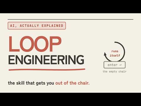 Your AI Is Fast. You&;re the Slow Part. (Loop Engineering, Explained)