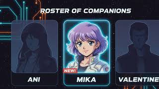 Mika Groks Anime Ai Companion Launch