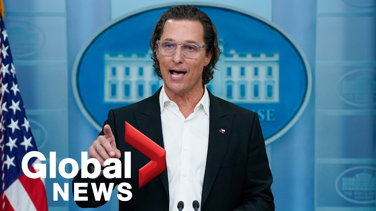 "We have a life preservation problem": Matthew McConaughey slams US inaction on gun reform | FULL "We have a life preservation problem": Matthew McConaughey slams US inaction on gun reform | FULL
