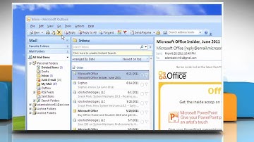 Set Microsoft® Outlook 2007 as Default Email Client on Windows® XP