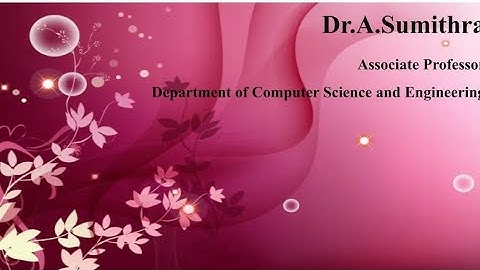 Wireless Sensor Networks | COURSE LECTURE