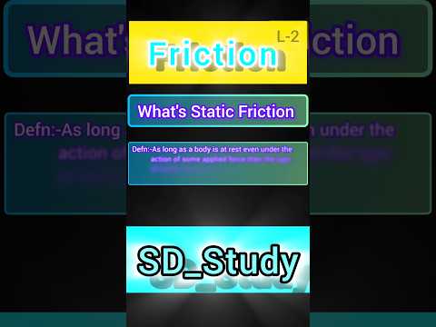 Friction | Force