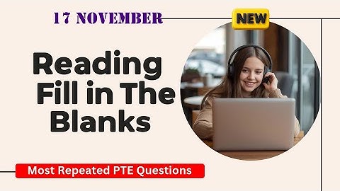 PTE Reading Fill In the Blanks ( drag and drop )| Real Exam Questions November 2025