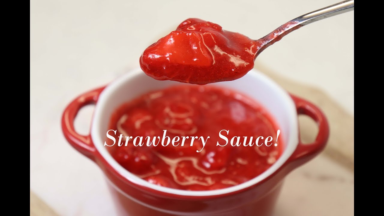 Strawberry Sauce