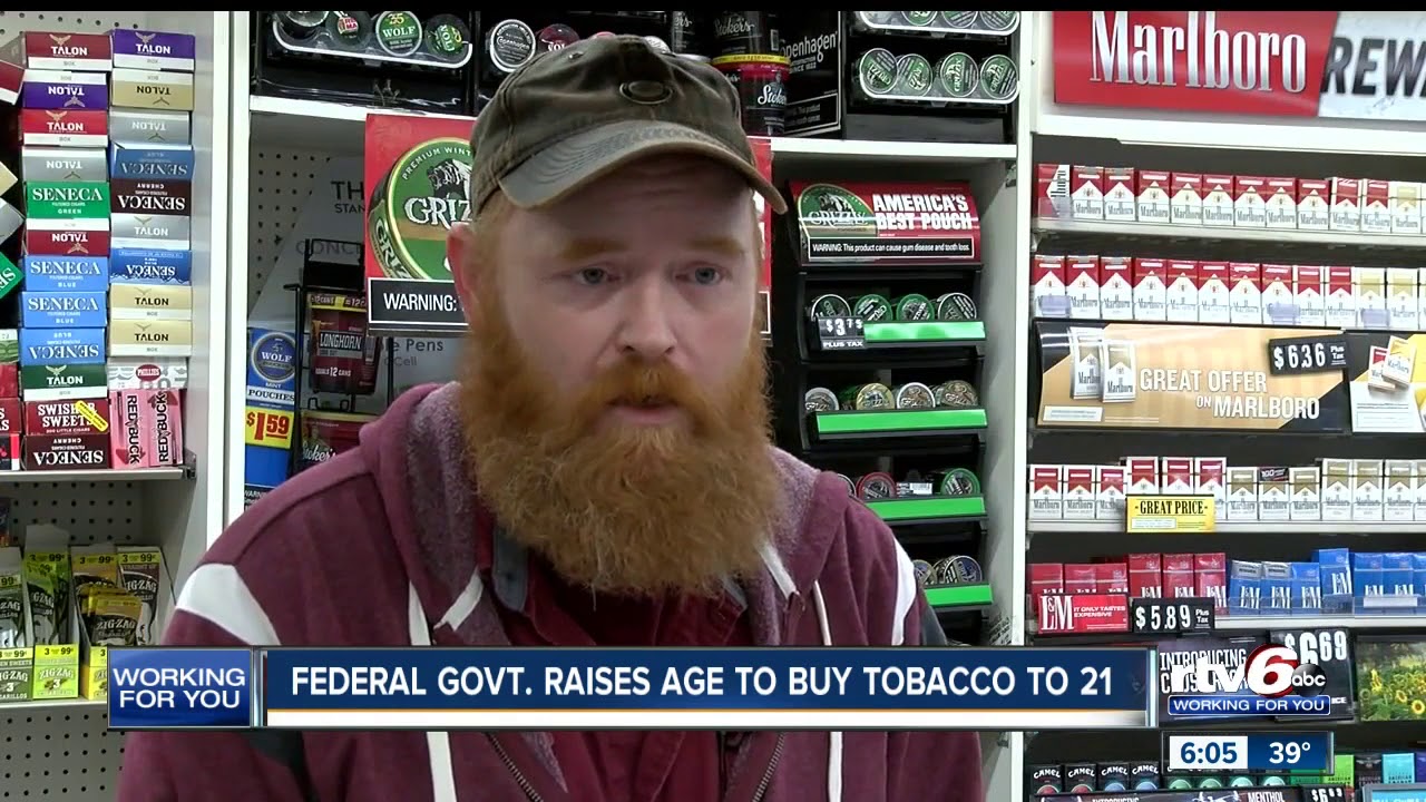 Federal government raises age to buy tobacco to 21