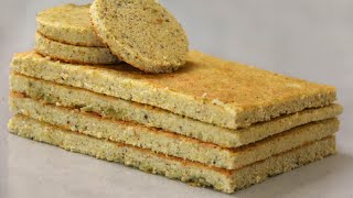 Bizcocho de pistachos para tartas de capas rellenas / Pistachio sponge cake for filled layer cakes