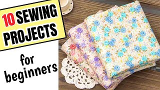 10 Sewing Ideas for Beginners to Make in 5 Minutes