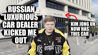 Russian 'Luxury' Car Dealer Kicked Me Out  Aurus Cars