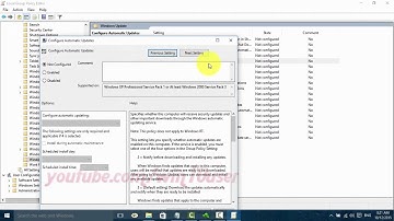Windows 10 : How to stop automatic updates (Using Group Policy Editor Method)