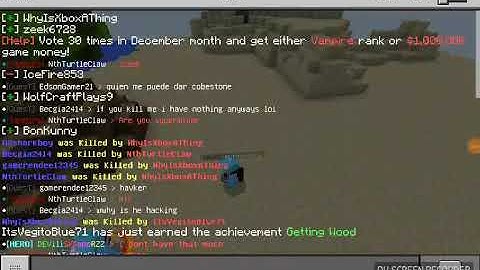 Hacker on primegames Server 12/17/17