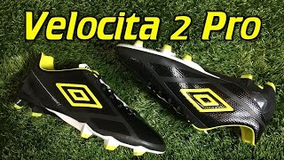Umbro Velocita 2 Pro Black/Sulphur/White - Review + On Feet