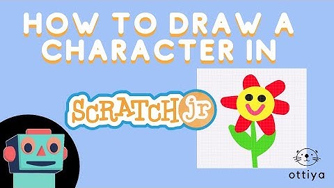 🤖 How to Draw a Character | How to Create a Short Story in Scratch Jr. Episode 1