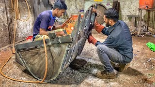 Manufacturing Excavator Bucket || How Make Excavator Bucket || Production Excavator Bucket