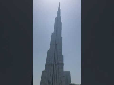 Dubai Fountain And Burj Khalifa