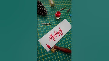 Aaliyah name request done like 👍 subscribe comment your name to write ✍️ #calligraphy #handwriting