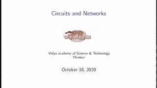 Analysis of coupled circuits (Mod 3 Lec 9)