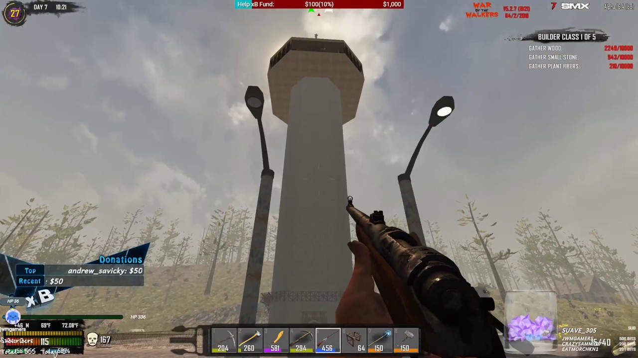 games people play HORDE NIGHT! :: 7DTD: War of the Walkers/Epic Cities Mods :: Stream #4