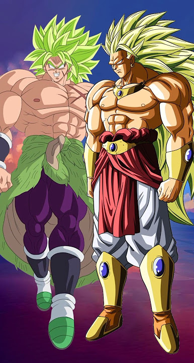 DBS broly vs DBZ broly