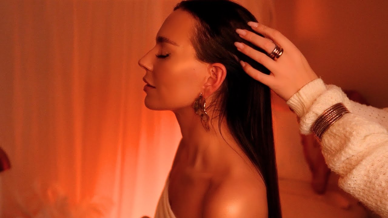 ASMR compilation 😴 the most tingly moments of 2024 (soft touch massge, back tracing, hairplay,..)