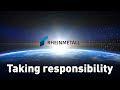 Rheinmetall – Taking responsibility in a changing world [Deutsch]