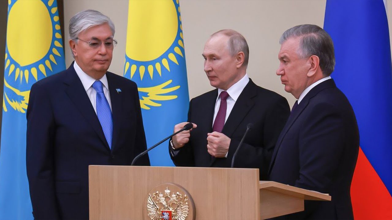 Путин, Мирзиеев и Токаев запустили поставки российского газа в Узбекистан