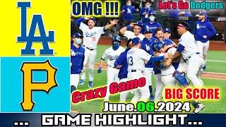 Los Angeles Dodgers vs. Pittsburgh Pirates (06/06/24) FULL GAME Highlights | MLB Season 2024