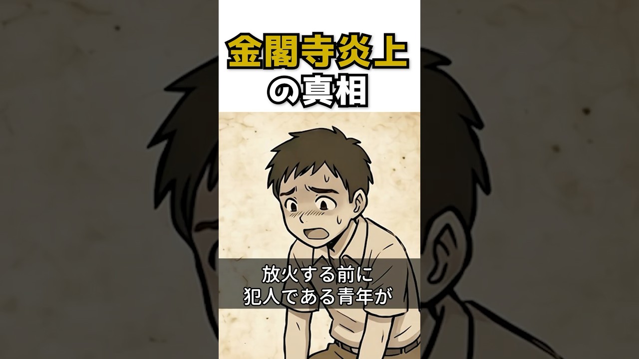 生きる意味とは？金閣寺放火事件から学ぶ仏教の答え #shorts