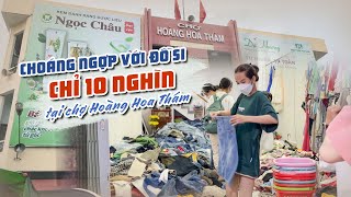 Choáng ngợp với đồ xi đổ đống chỉ 10 nghìn VNĐ tại chợ Hoàng Hoa Thám | Hẻm Sài Gòn