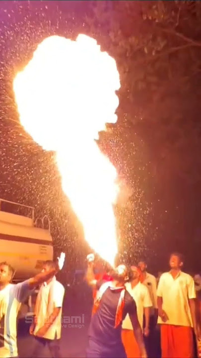 🔥Fire Player🔥 || Ganesha Chaturthi #fireplayer #fire #jawan #ramaiyya #tigerdance
