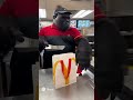 Gorilla working at McDonald’s 😩