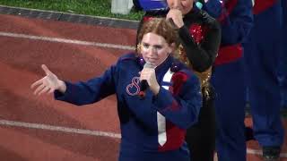 Selinsgrove vs. Central Mountain Football Game 10-7-22 Half Time Performance with Zoom
