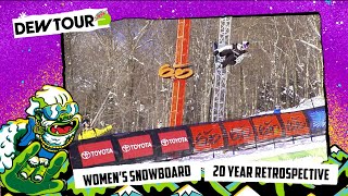 The Legacy of Women's Superpipe and Slopestyle: Dew Tour 20-Year Retrospective
