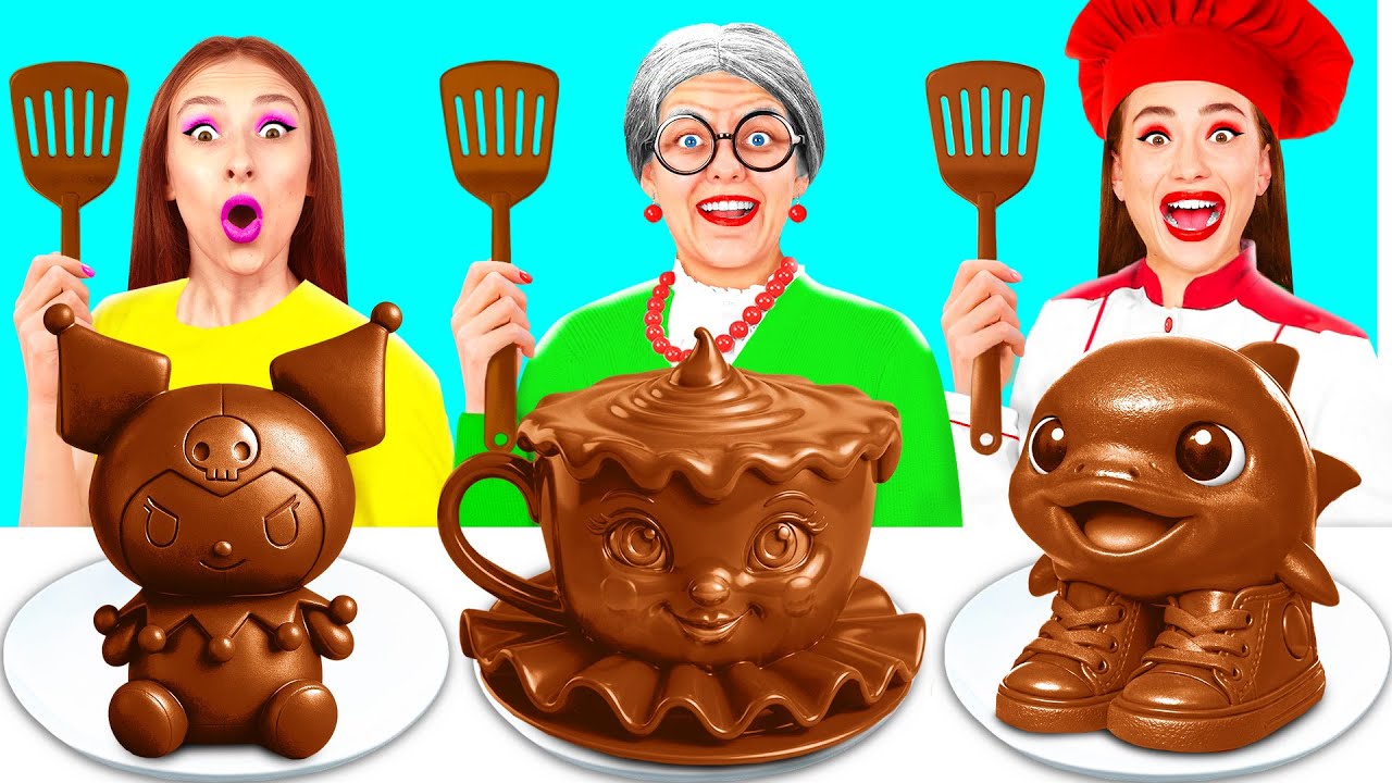 Me vs Grandma Cooking Challenge | Crazy Challenge - YouTube