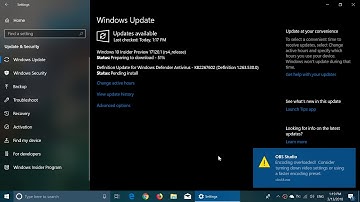 Windows 10 Insider preview build 17120 Released March 13th 2018