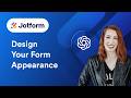 How to Design Your Form Appearance in ChatGPT