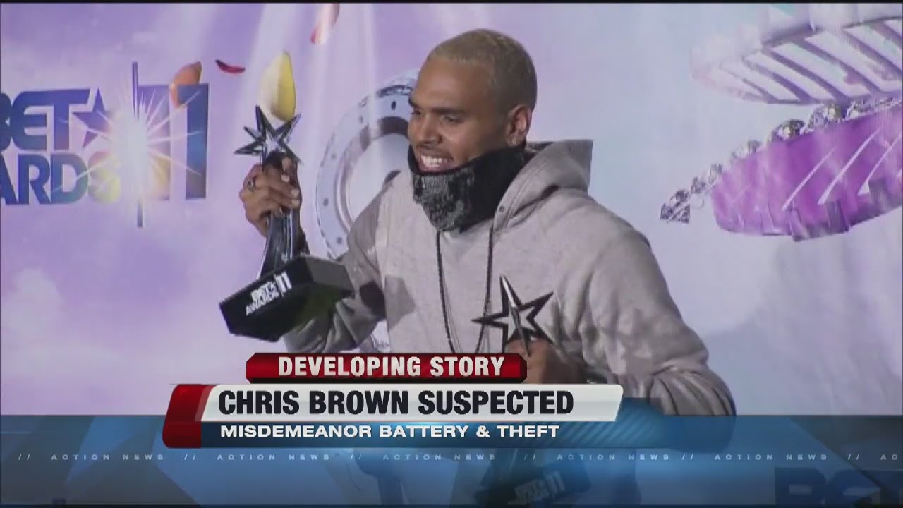 Chris Brown suspect in misdemeanor battery, theft