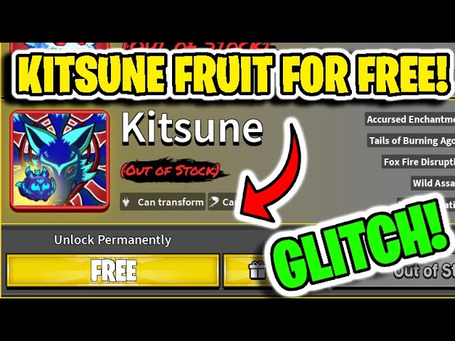 KITSUNE FRUIT FOR FREE IN BLOX FRUITS! - YouTube