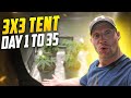 Seed to harvest guide to growing for beginners 4 photos in a spiderfarmer 3x3 tent  se5000