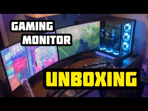 Gaming Monitor Unboxing: MSI Optix MAG272CQR 1440p 165z - (Plus, a tour of my streaming setup)