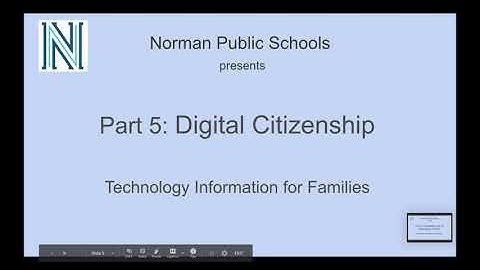 Technology Information for Families Episode 5 - Digital Citizenship