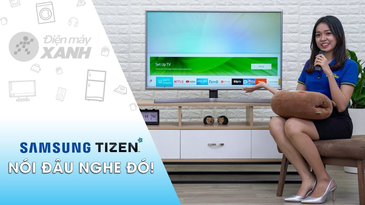 Cách điều khiển tivi Samsung bằng giọng nói • Điện máy XANH