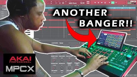 Making another HARD BEAT from scratch on the spot (MPC X beat making) MPC Live, MPC One