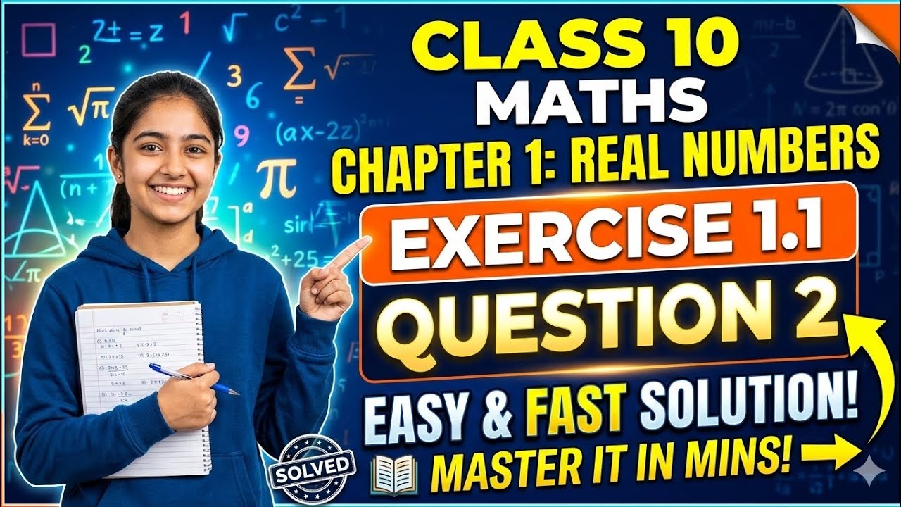 Question number 2 explained by Tawwab Sir. class 10th exercise 1.1