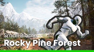 Rocky Pine Forest | ThirdPerson Runthrough [Unreal Engine 4 & 5]